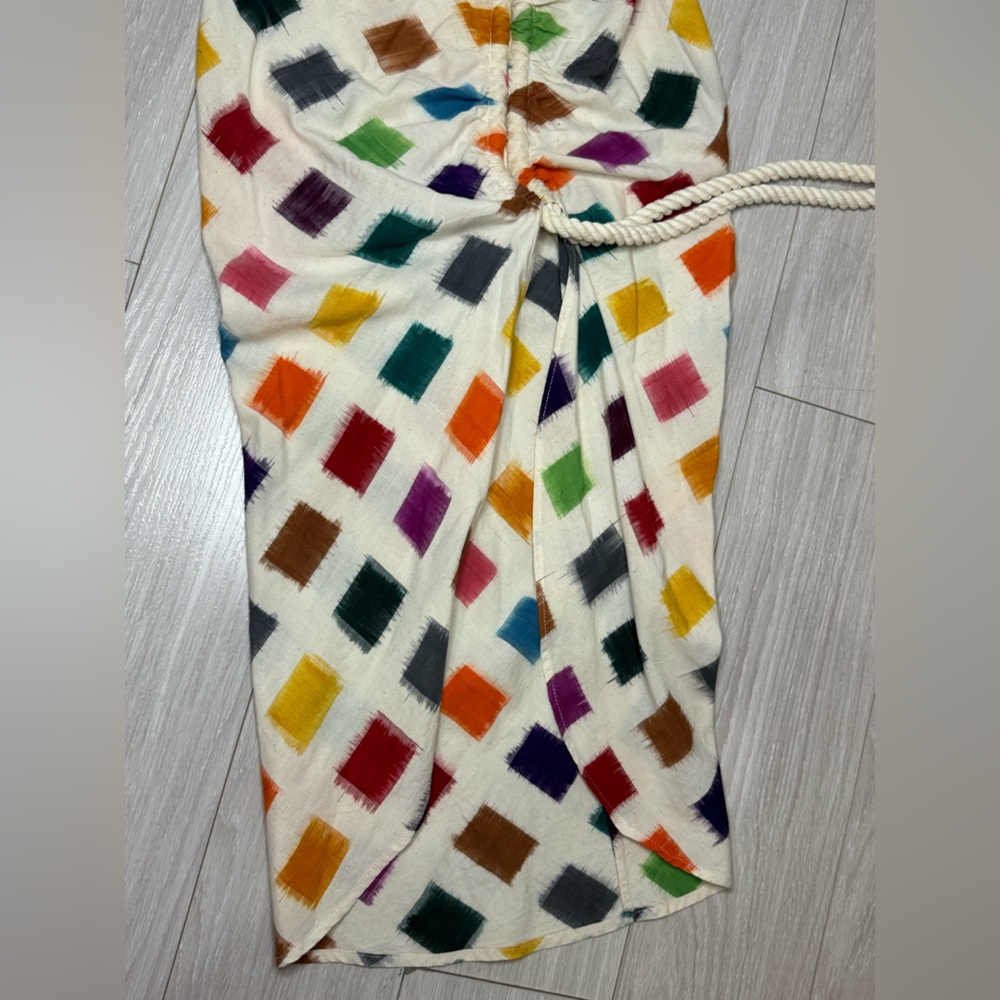 Colorful Geometric Women's Two-Piece Set - Picture 6 of 9
